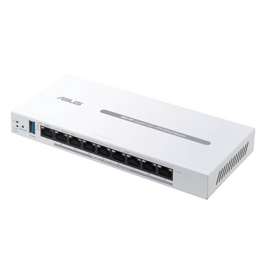 Gigabit PoE+ VPN Wired Router ASUS ExpertWiFi EBG19P